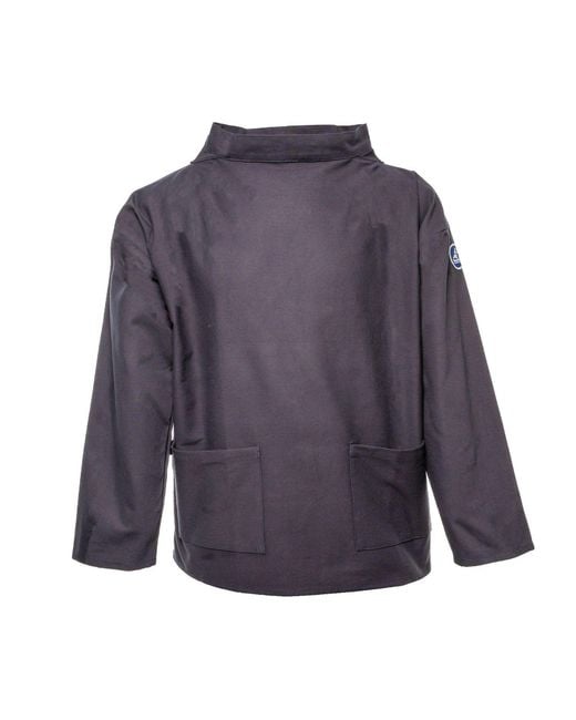 Arthur Beale Purple Boat Neck Smock for men