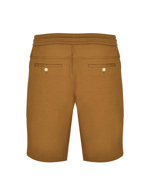 DAVID WEJ Natural Enzo Cotton Loose Fit Short for men