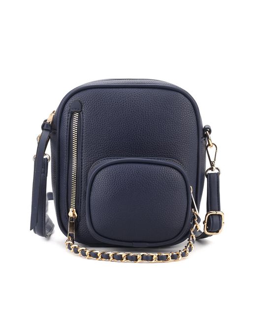 Mkf Collection - J'omor Blue Winona Crossbody Bag Handbag
