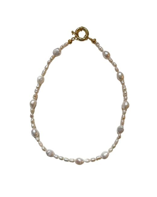 Miss May the Brand Metallic Neutrals Slice Of Heaven Necklace