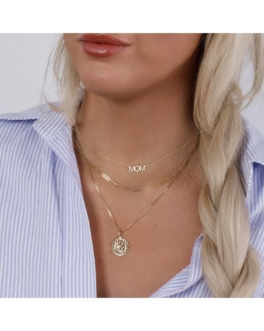 Maya Brenner Metallic Zodiac Necklace