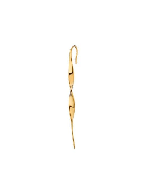 Scream Pretty Metallic Plated Ribbon Ear Crawler
