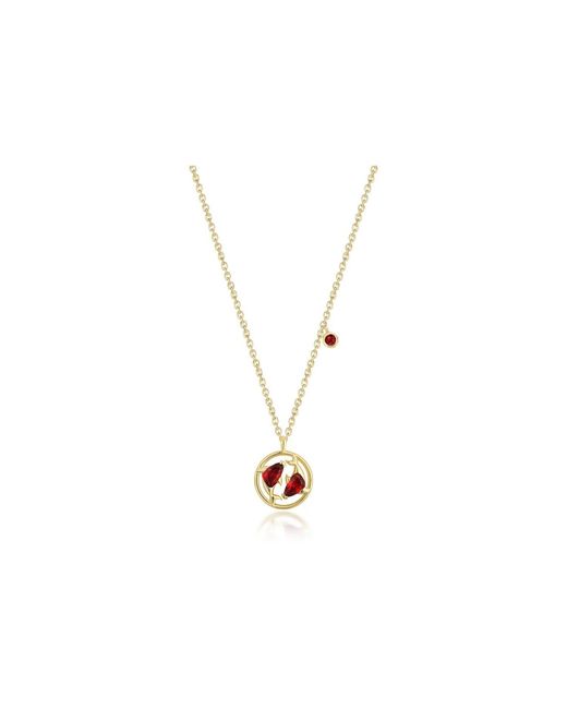 Reis Jewellery Metallic Reis Kids Flipper Besties Necklace