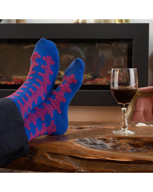 Peper Harow - Made in England Multicolor Knot Socks Bundle for men