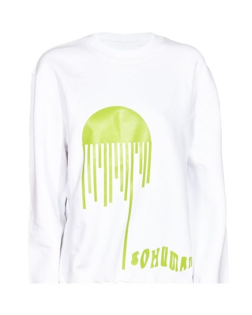 SOHUMAN Yellow Styles Sustainable Sweatshirt