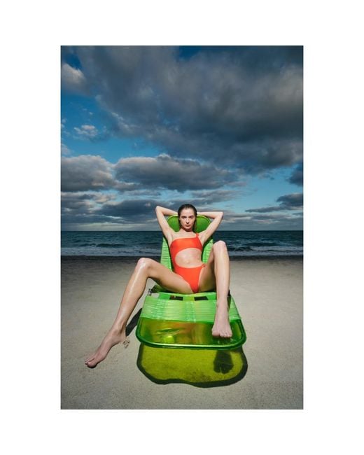 Thaynne Swimwear Llc Red Ibiza One Piece Swimsuit