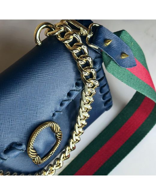 Ruj Heritage Blue Mini Shoulder Bag