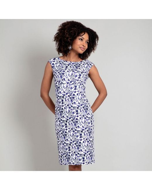 Alie Street London Blue Pippa Shift Dress