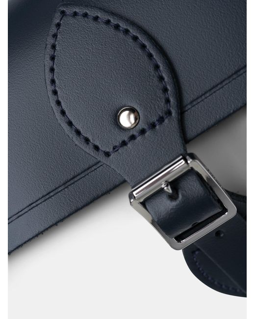 Cambridge Satchel Company Blue The 11 Inch Batchel -Clay, Oxblood