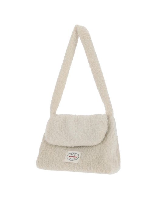 MARHEN.J Metallic Recycled Polyester Snap Closure Tote