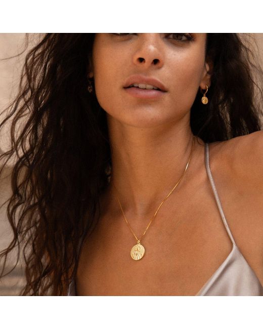 Vermaye Switzerland Metallic Circe Necklace Vermeil Boxchain