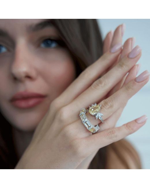 Viviana Halil Metallic The November Ring