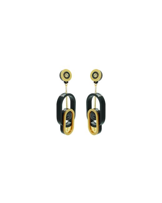 Gissa Bicalho White Earring Intersection