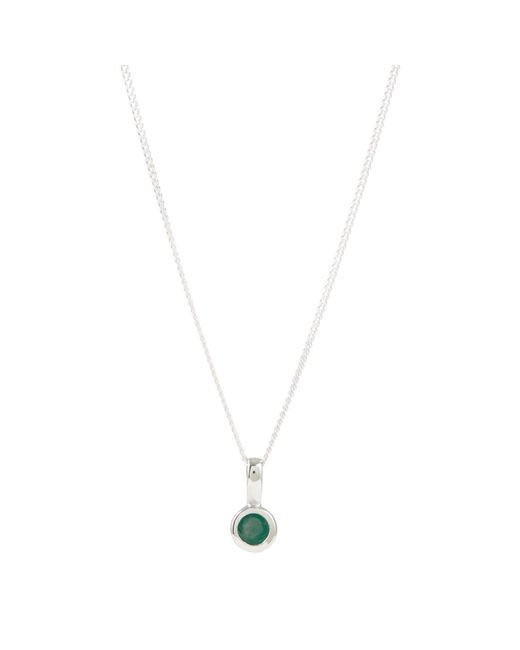 Charlotte's Web Jewellery Metallic May Birthstone Charm Necklace