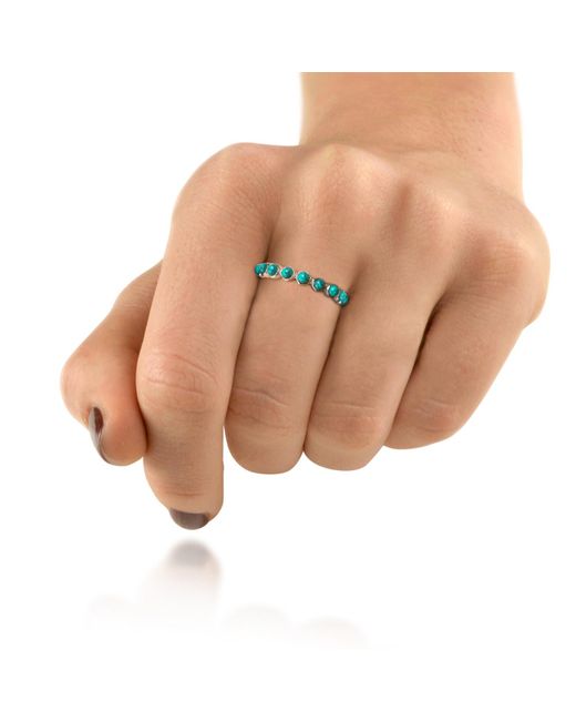 The Jewellery Store London Blue Gemstone Band