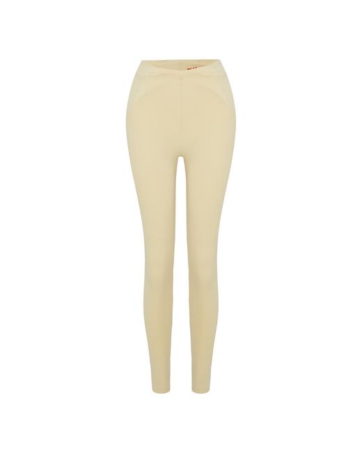 Pcfg Natural Neutrals Legging With Stitch Detail