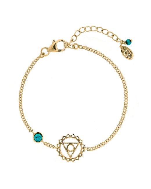 Charlotte's Web Jewellery Metallic Throat Chakra Vermeil Bracelet