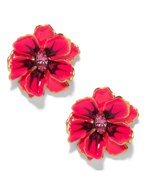 The Pink Reef Red Small Double Florals