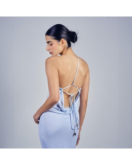The Ethos Studio Blue Anne Dress