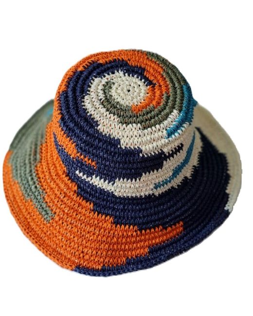 Springmoonatelier Multicolor Raffia Hats Colourful