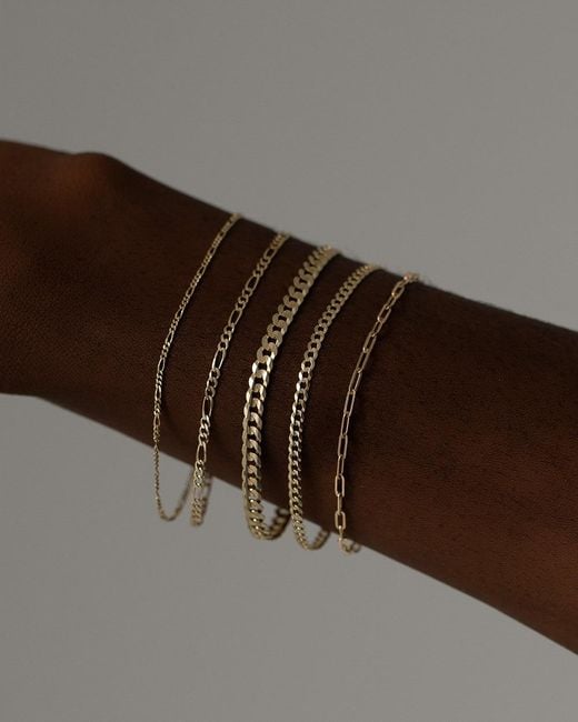 Öugie Metallic The Baby Figaro Chain Bracelet