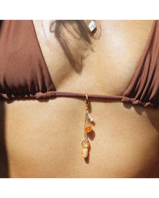 Marquise Swim Metallic Bikini Charm