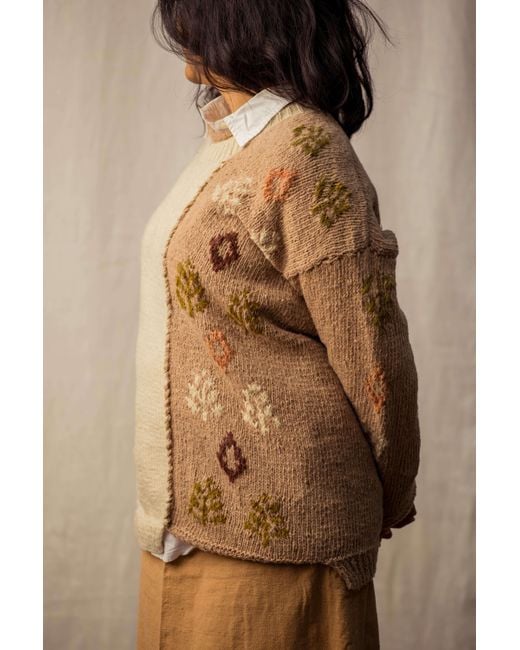 Charkha & Loom Natural Tragopan Pullover