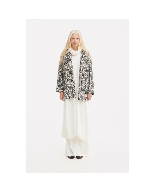 Julia Allert White Two-Piece Set Knit Dress And Pants