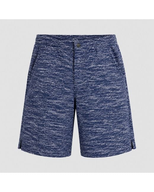 mysimplicated Blue Storm Waves Denim Shorts