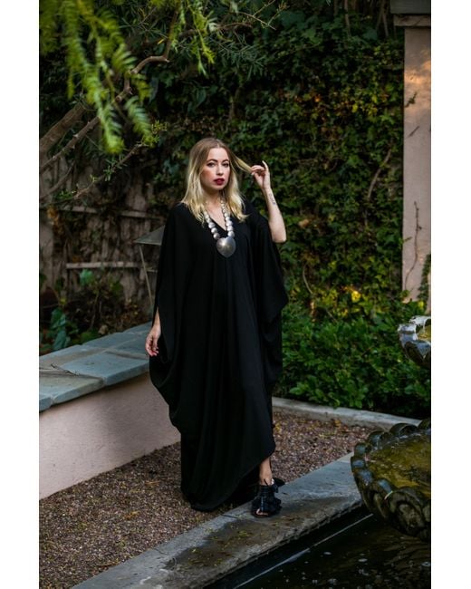 Jennafer Grace Black Onyx Caftan Kaftan