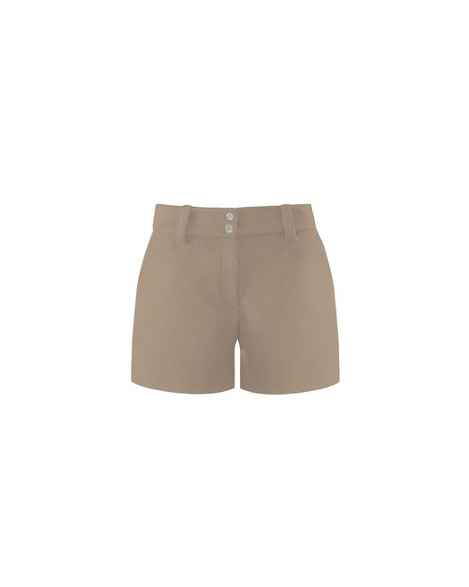 Vestiaire d'un Oiseau Libre Natural Neutrals Cashmere Shorts