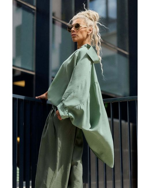 Clothes by Locker Room Green Oversized Shirt