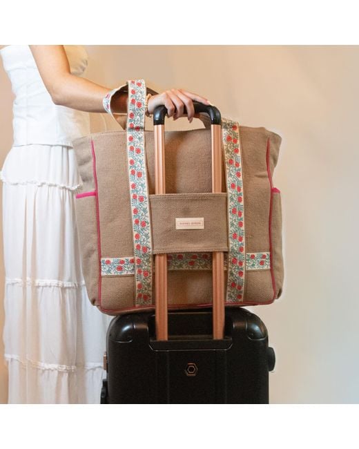 Sidney Byron Metallic Suncatcher Daytripper Tote & Pouch