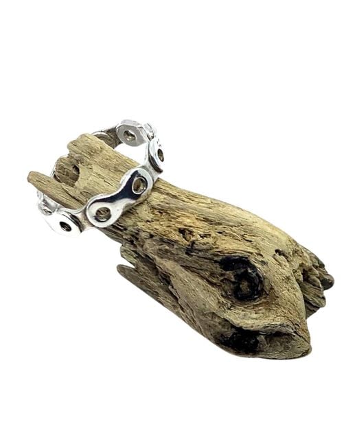 Tg-Jewellery by Tamara Gervasio Blue Bikers Band Ring for men