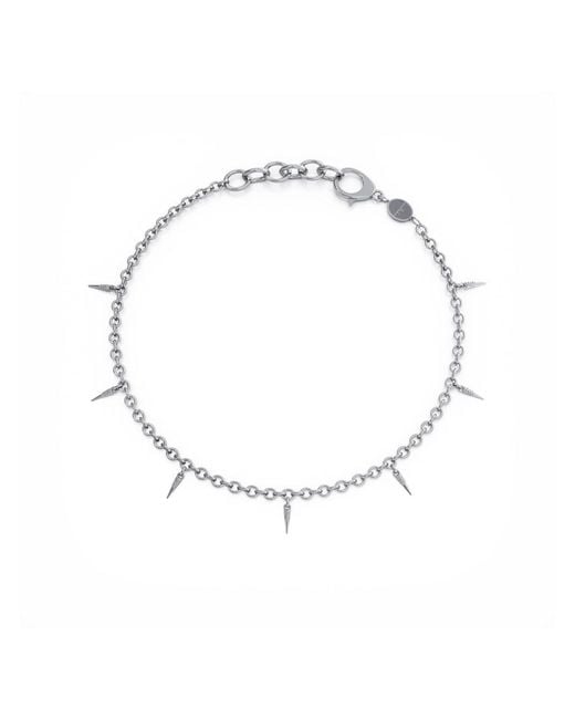 Linda Fiore Metallic Horn Bracelet Sterling