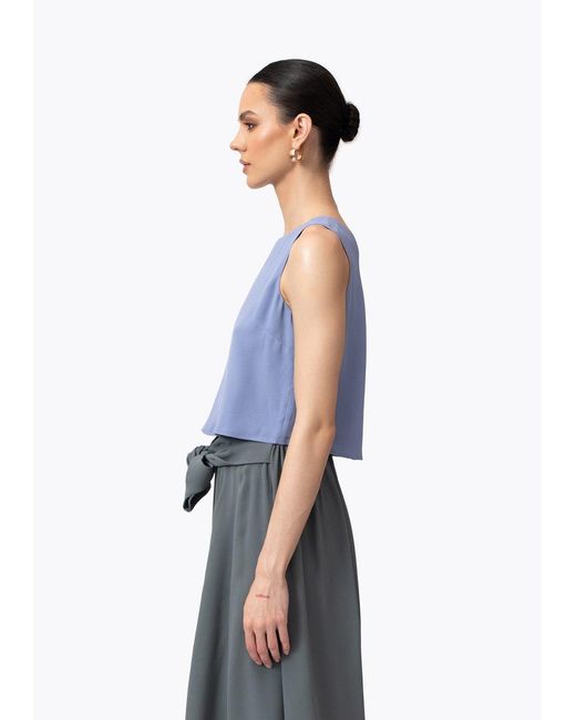 Narvan Blue Pari Blouse