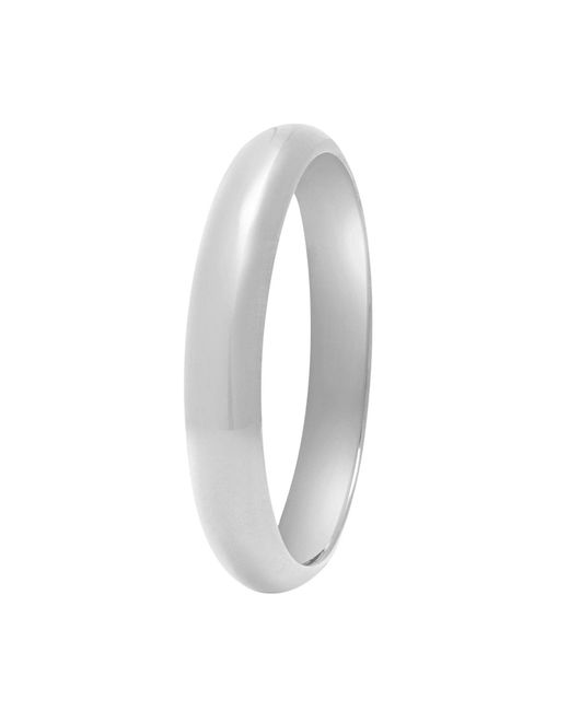 Nialaya Gray Classic 12Mm Round Bangle