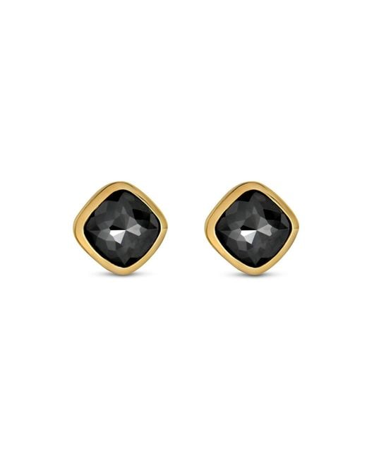 Rahul's Jewels Black Sanctum Haven Earrings Pair -14 Karat With Genuine Diamond