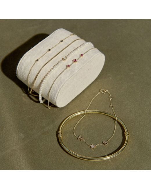 Zohreh Metallic Anaconda Chain Bracelet 9K