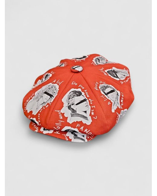 Mister Miller - Master Hatter Red Leigh Francis X Mister Miller Oversized Bakerboy Cap for men