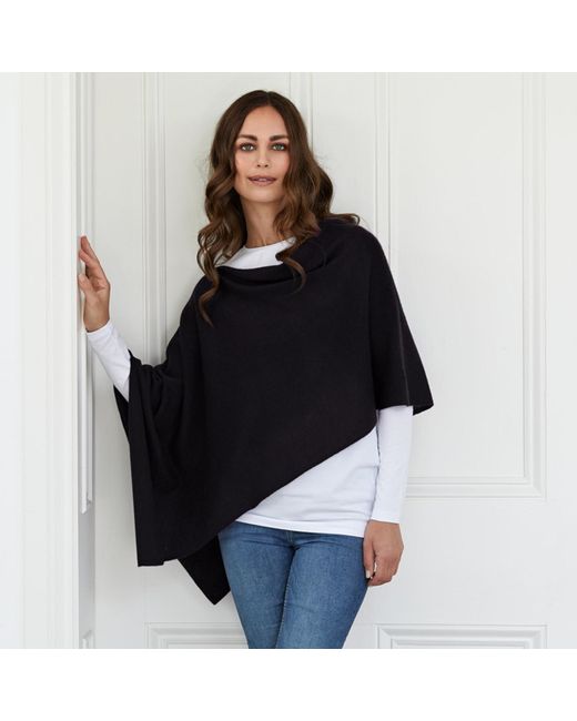 Cove Black Lucy Multi Way Cashmere Wrap