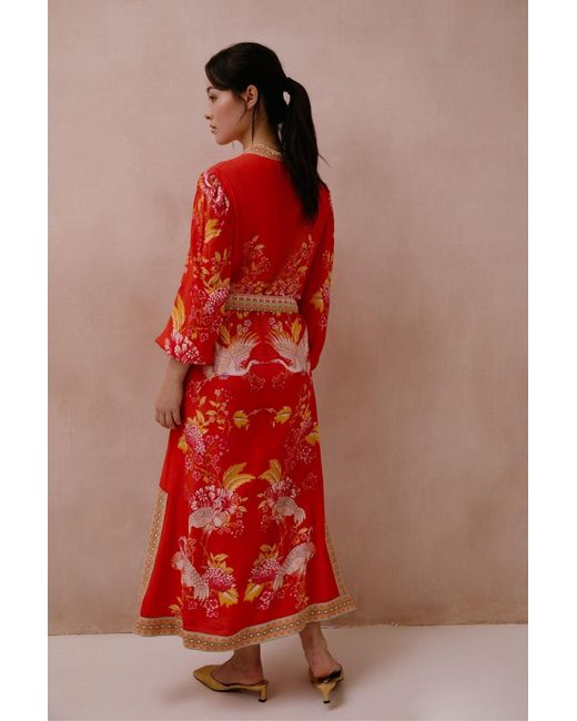 Raishma Red Kaitlyn Dress