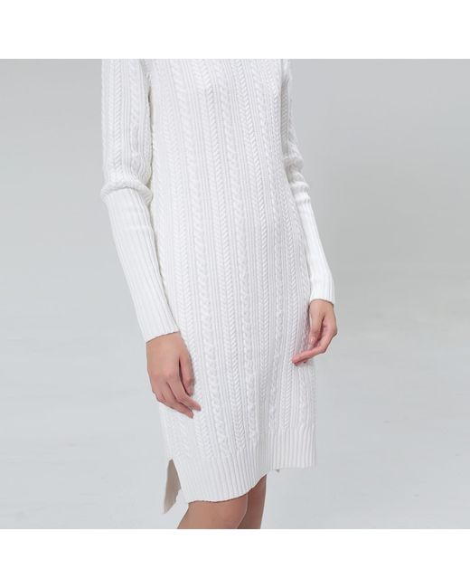 Smart and Joy Gray Lacing-In-Back Jumper Dress