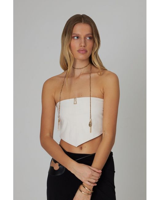 Bianca Resortwear White Linda Necklace