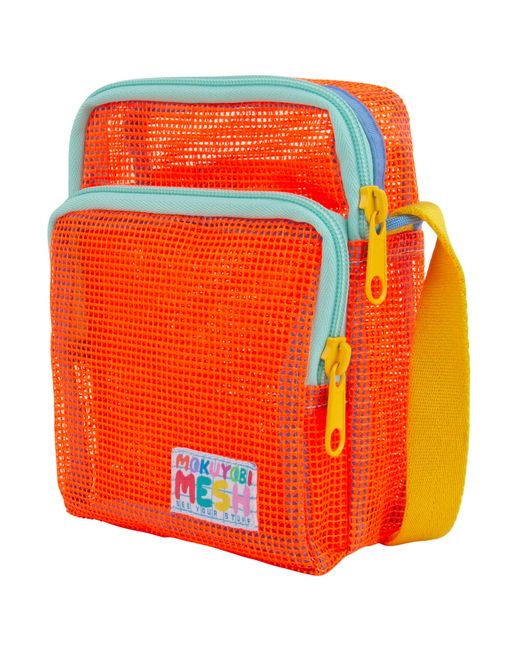 Mokuyobi Orange Neutrals Tiger Mesh Sidekick Sling