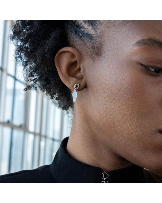 Ptera Jewelry Metallic Luna Earrings