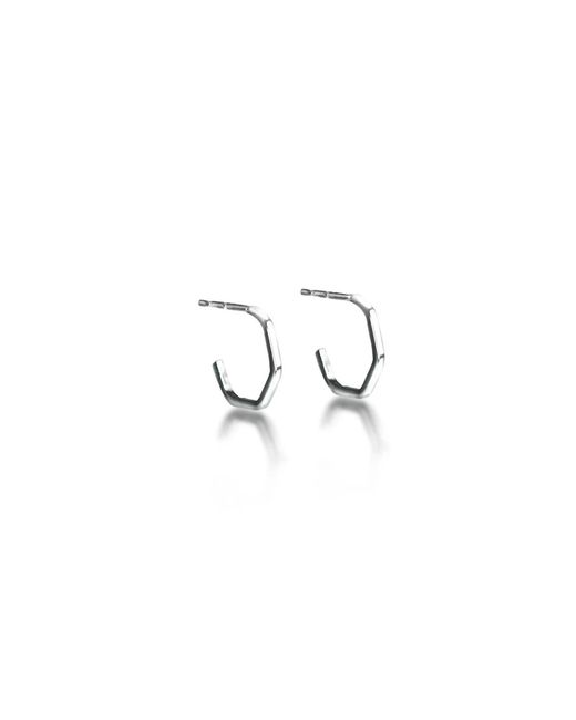 The Jewellery Store London White The Hive Hoops