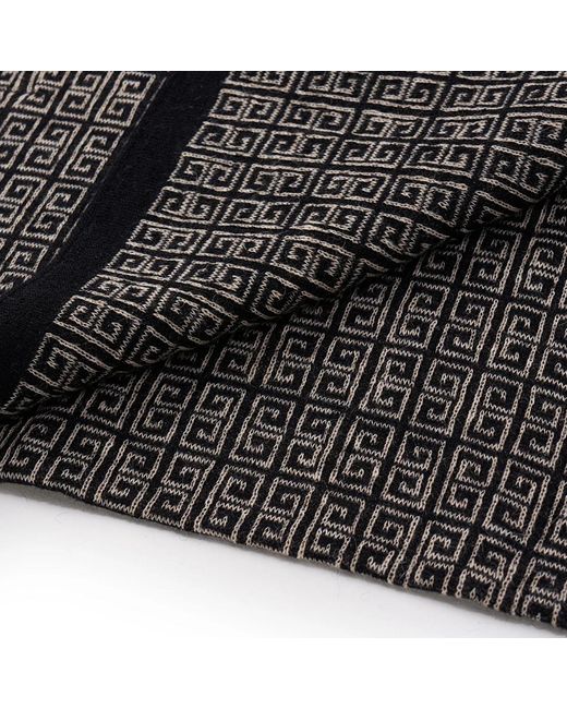 Mohair&Angora Gray Mohair Shawl Athena for men