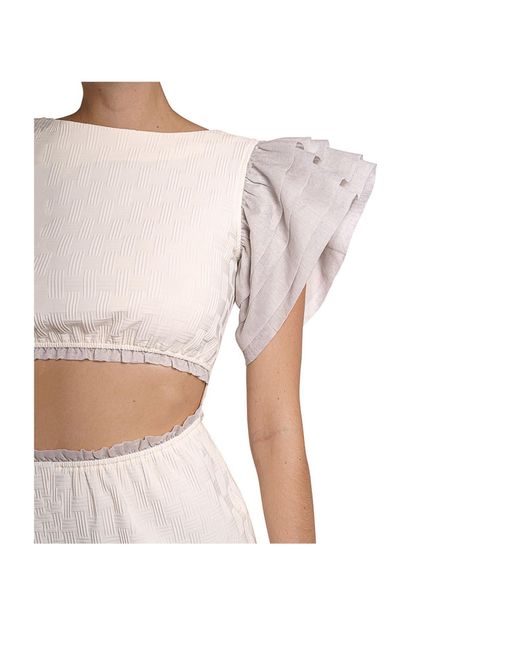 MARGOT VII White Ele Dress