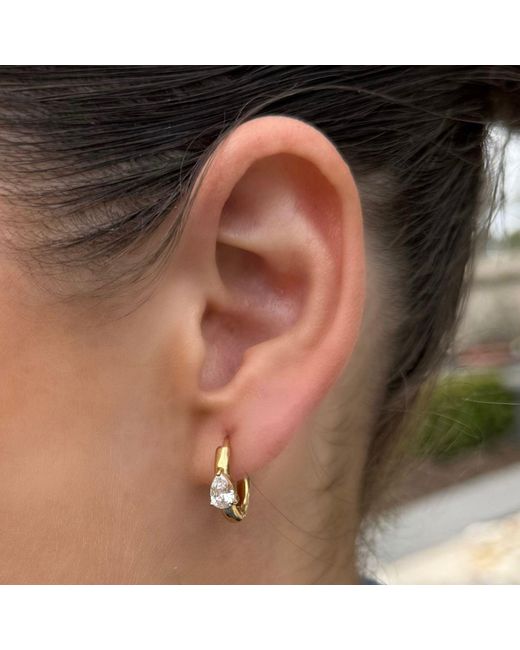 Evie Jewelry Metallic Rush Hour Waterproof Hoop Earrings